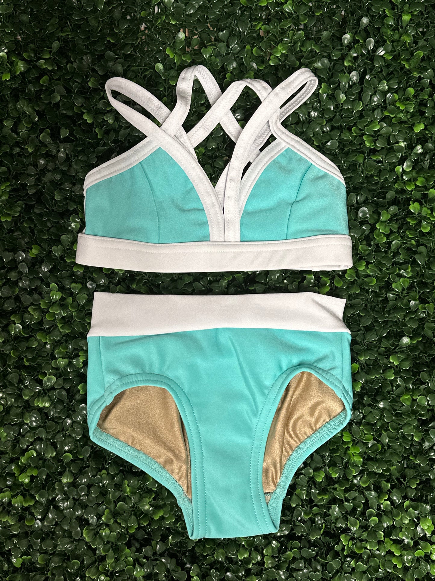 Custom Teal & White Set