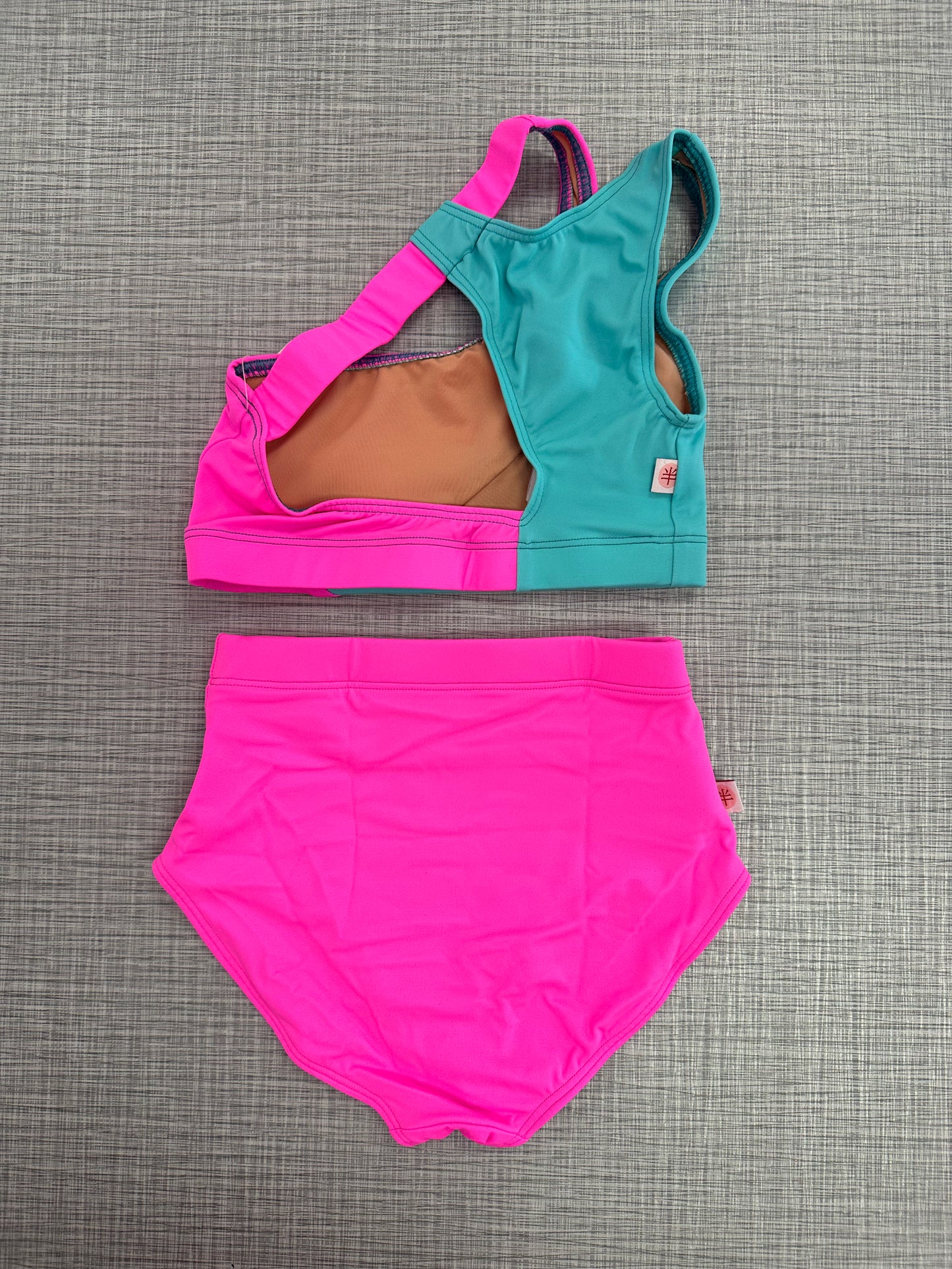 Cut Out Crop Top & Brief Set