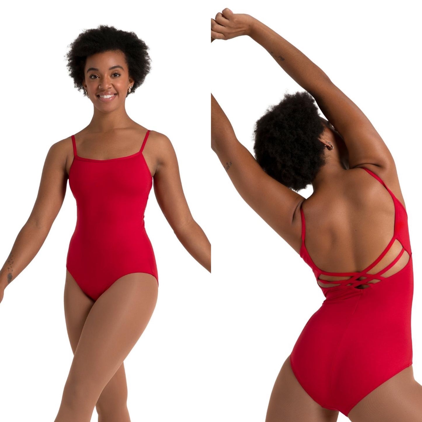 Strappy Back Camisole Leotard #1030