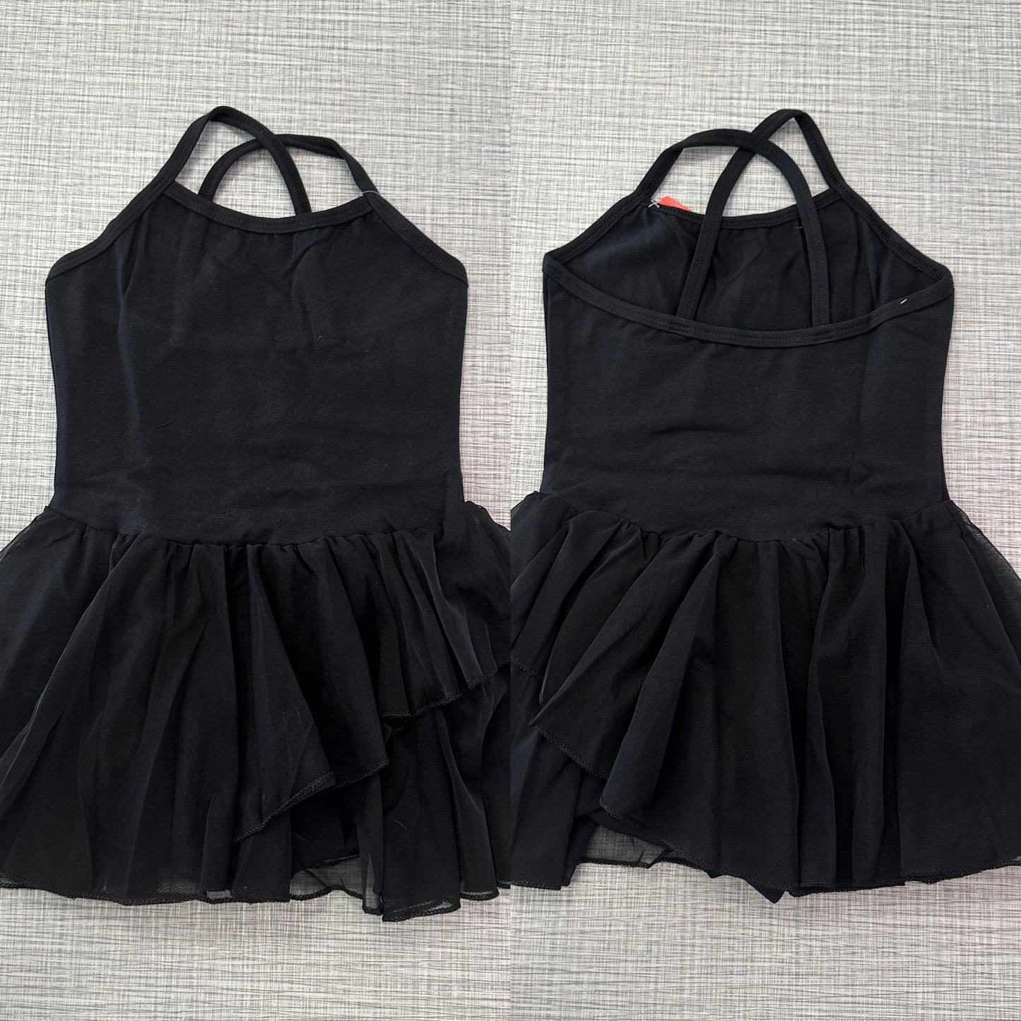 Cami X-Back Mesh Skirt Leotard
