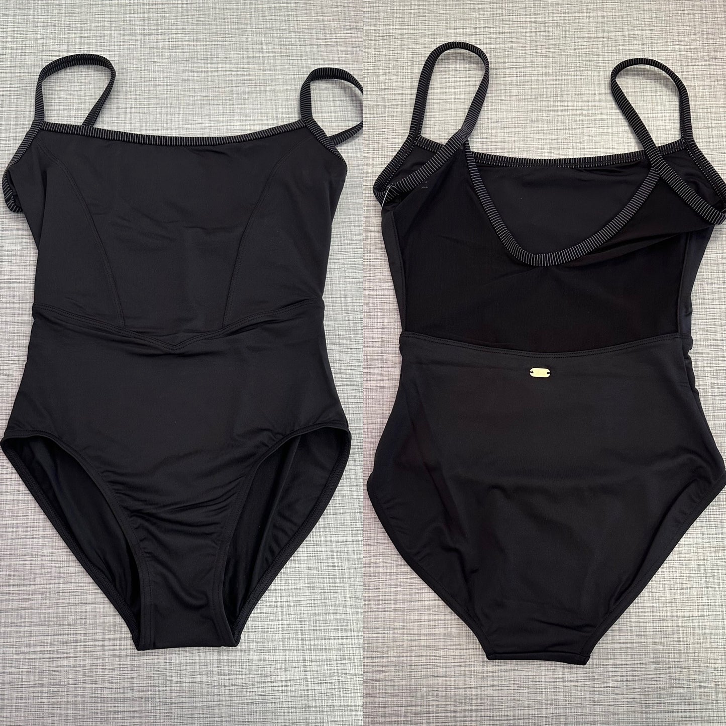 Mesh Bodice Cami Leotard #M70003