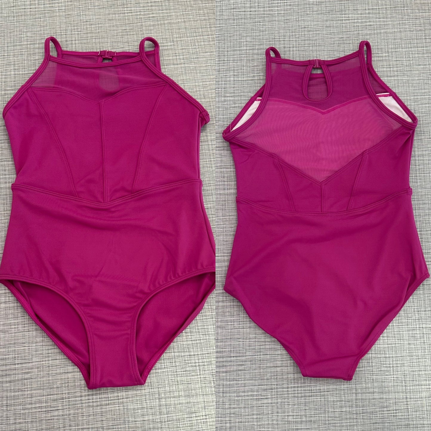 Keyhole Halter Leotard #M40002
