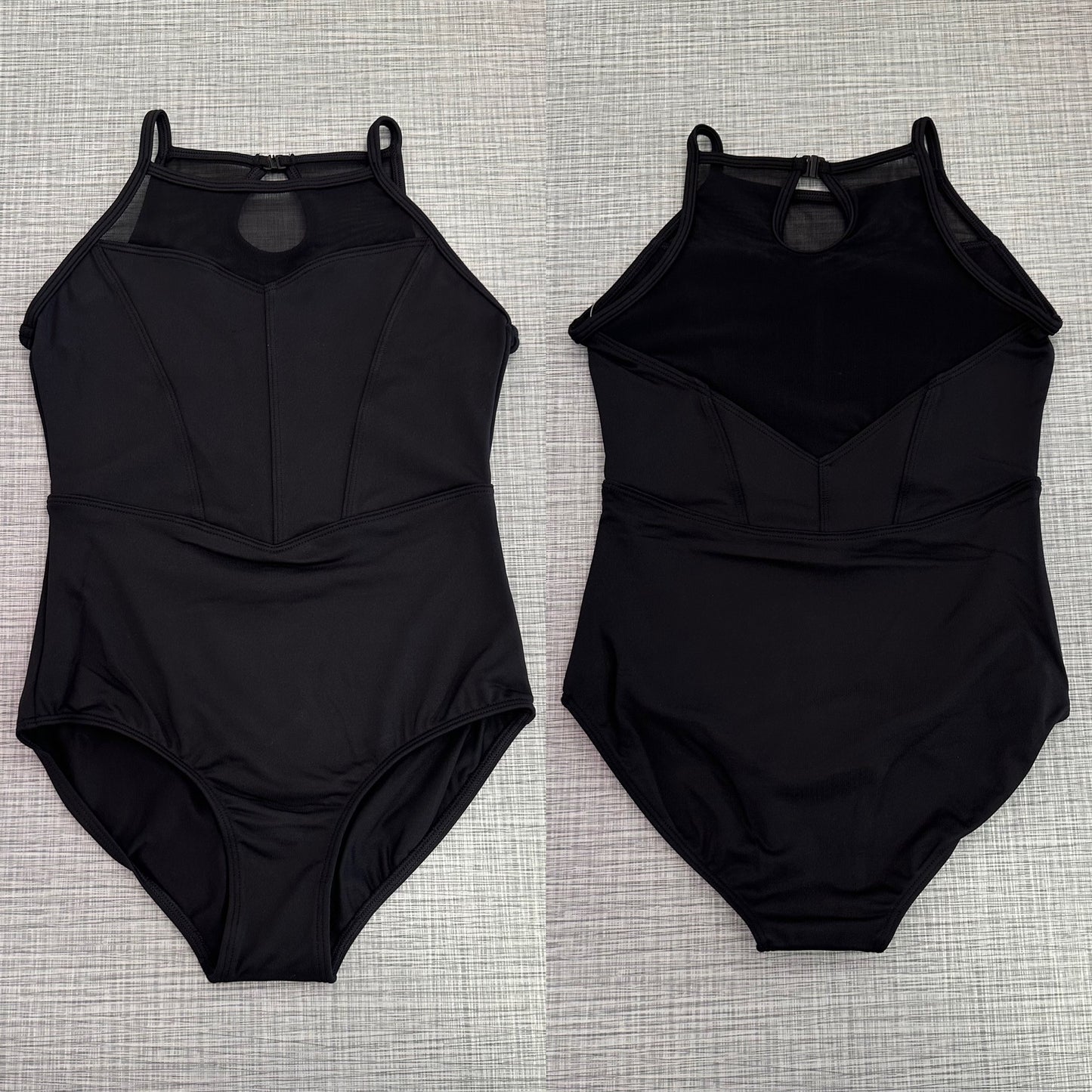 Keyhole Halter Leotard #M40002