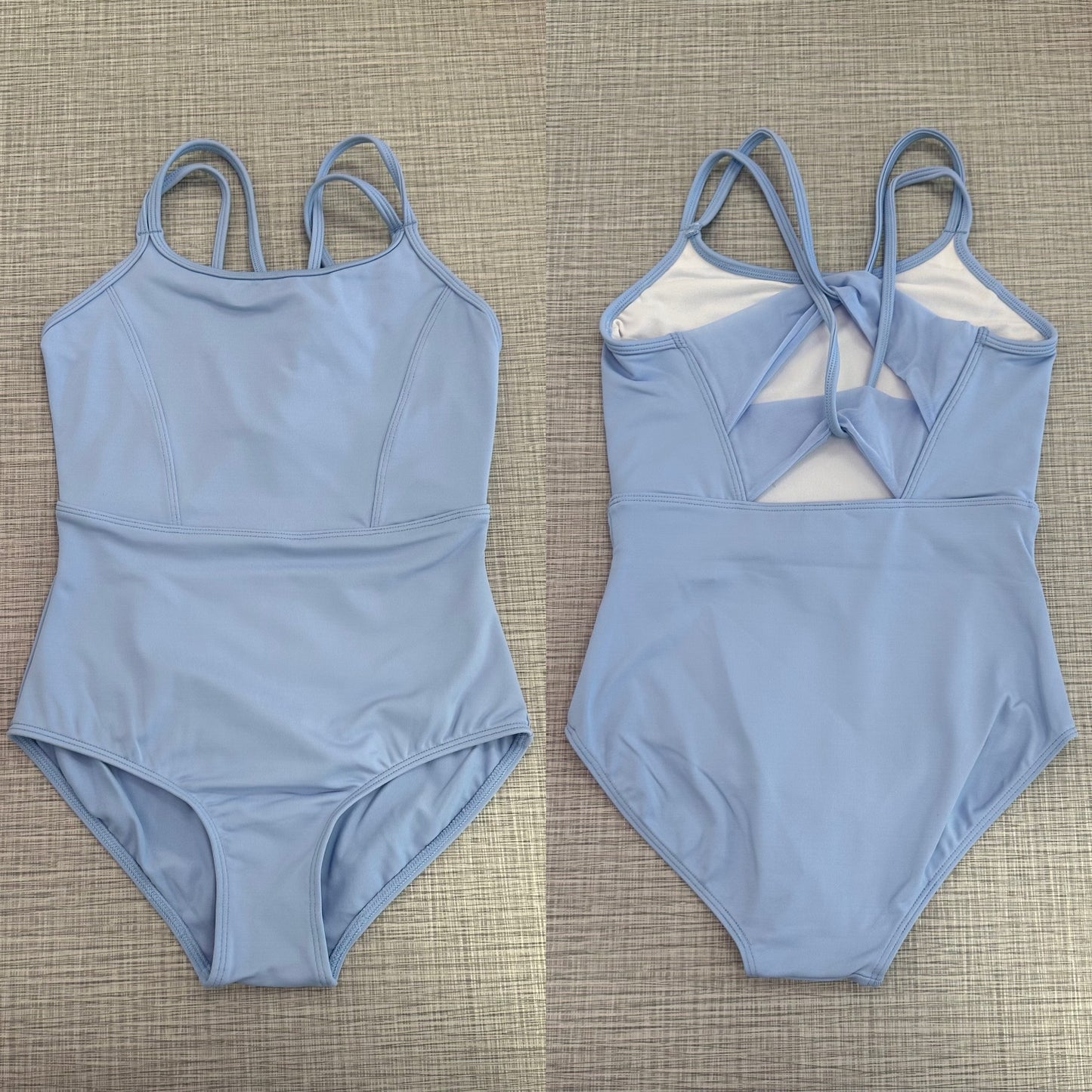 Cross Back Cami Leotard #M70004