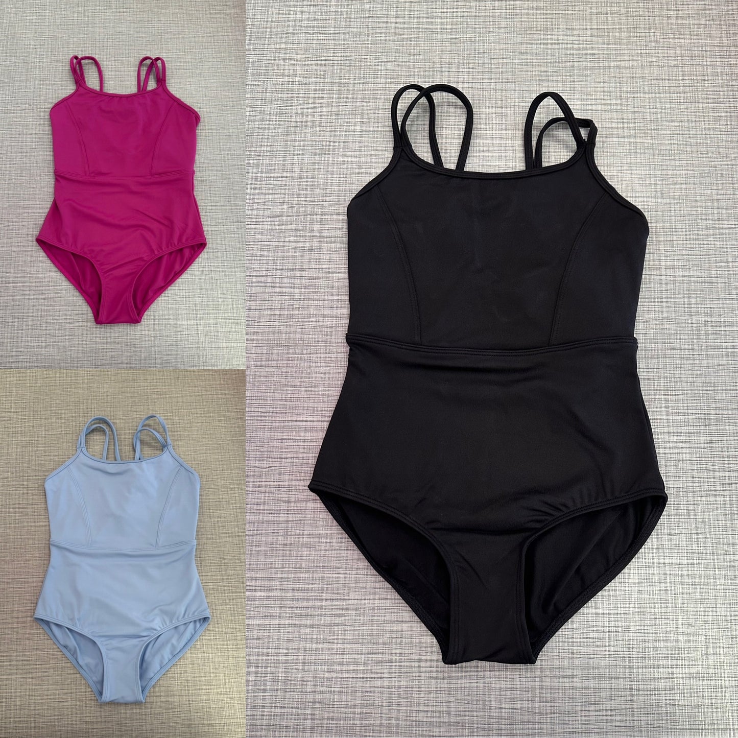 Cross Back Cami Leotard #M70004