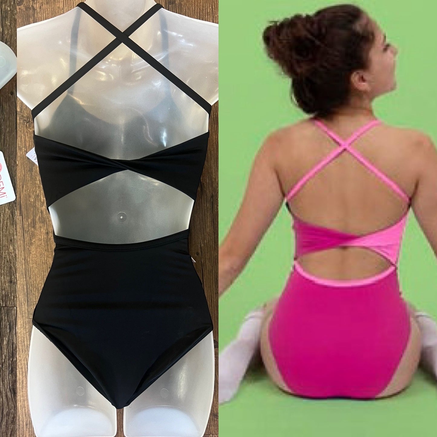 Demi Twist Back Leotard