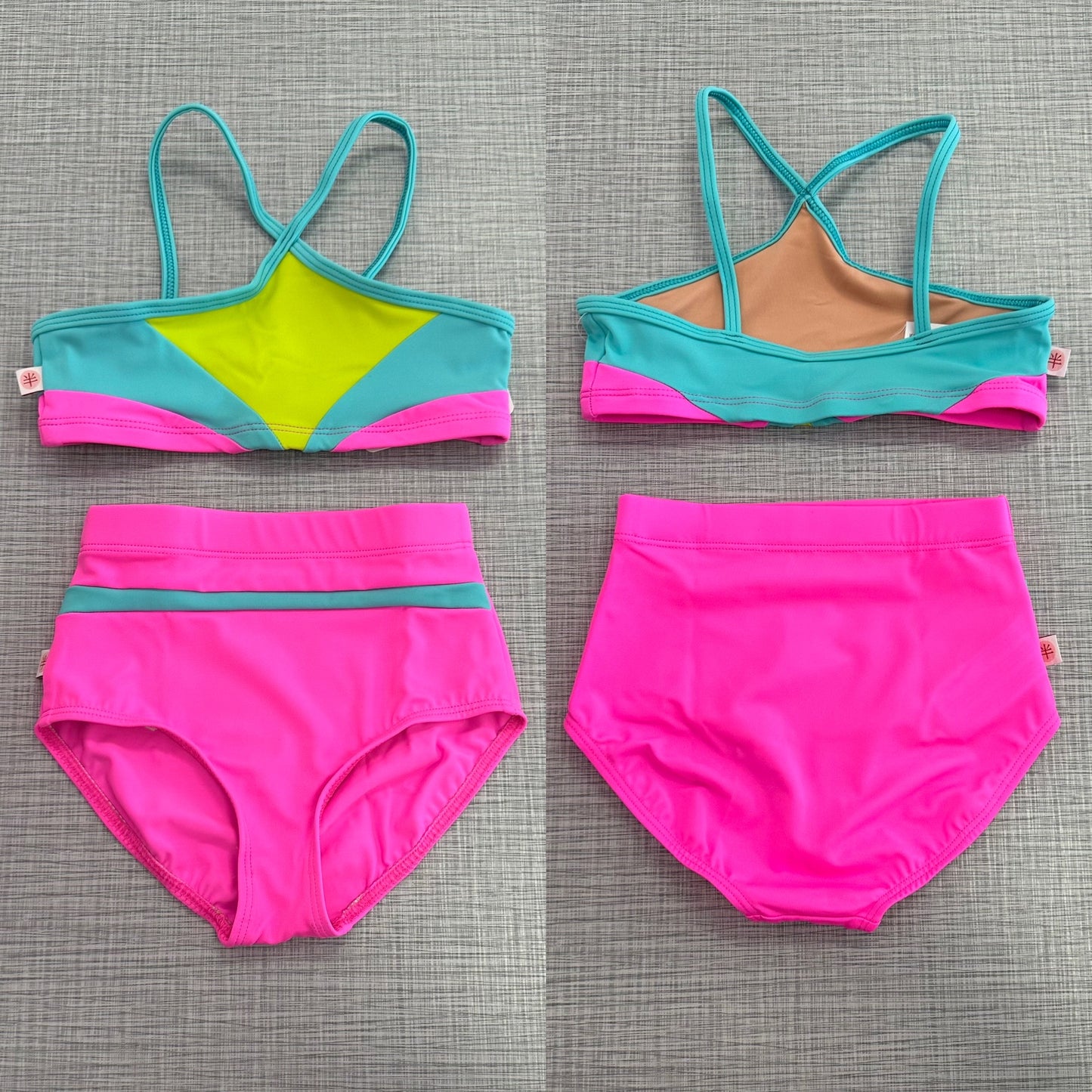 Demi Criss Cross Top & Brief Set
