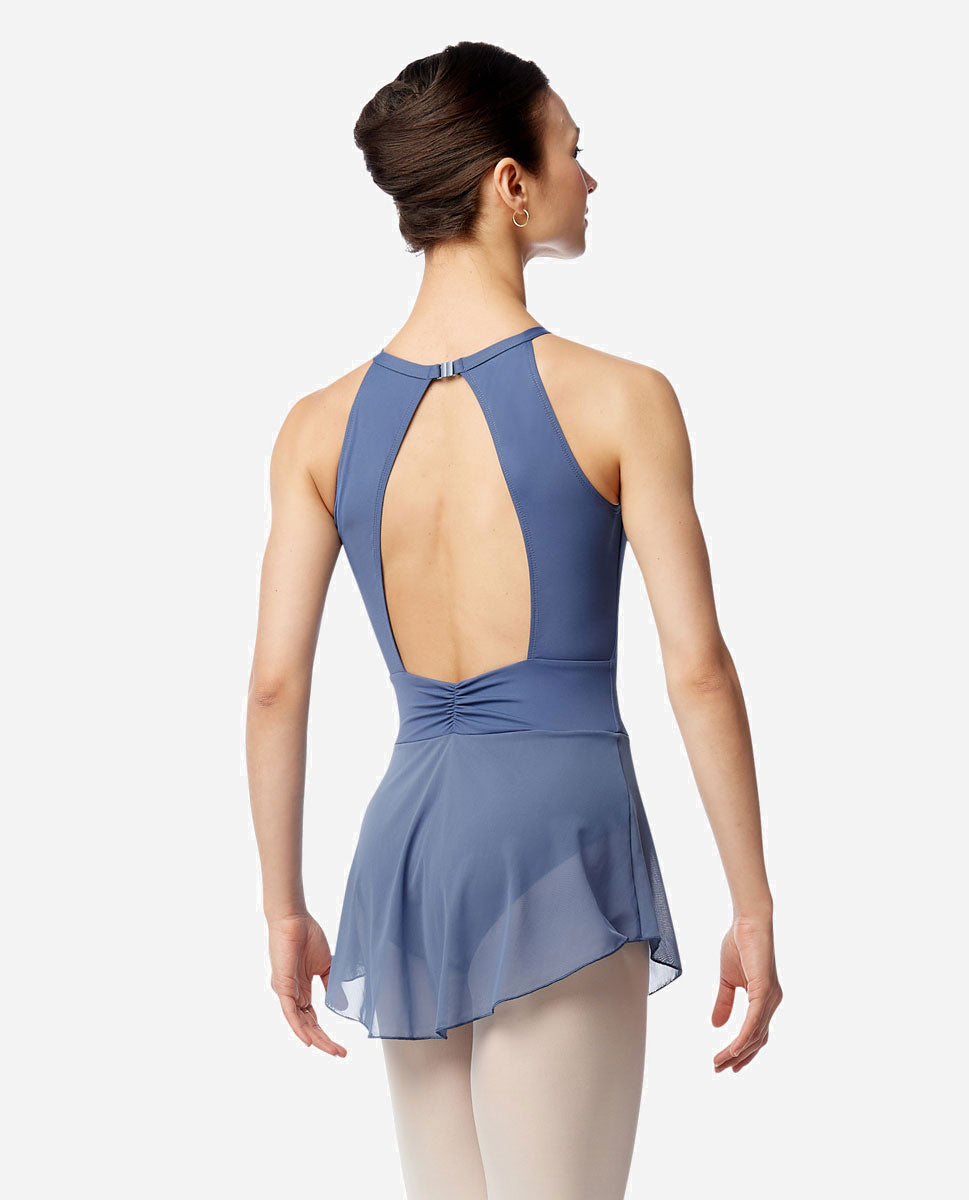 Adalynn High Neck Skirted Leotard #LUB 868