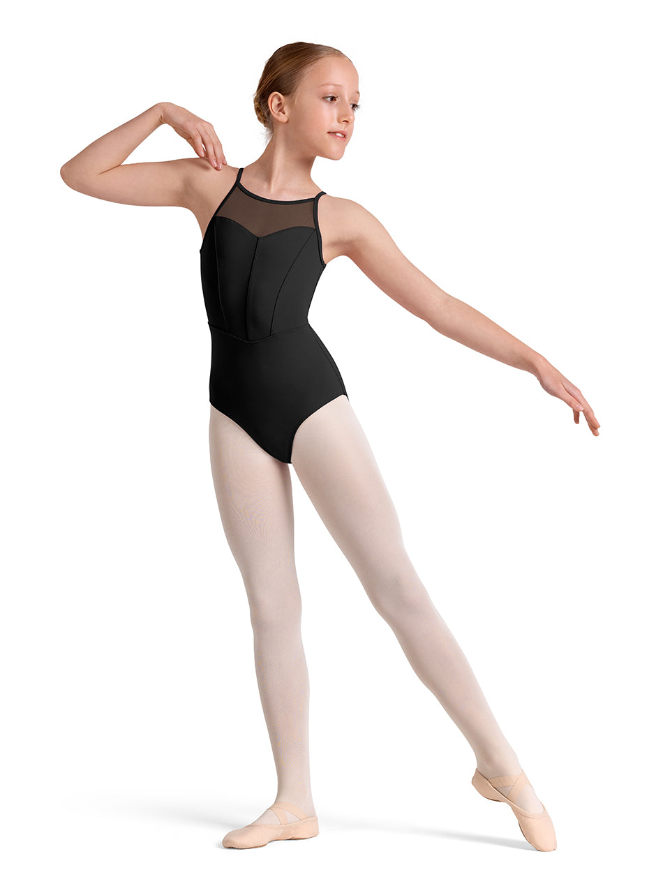 Keyhole Halter Leotard #M40002