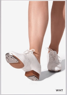 PRE-ORDER Stomper Split Sole-White Clogging Shoes