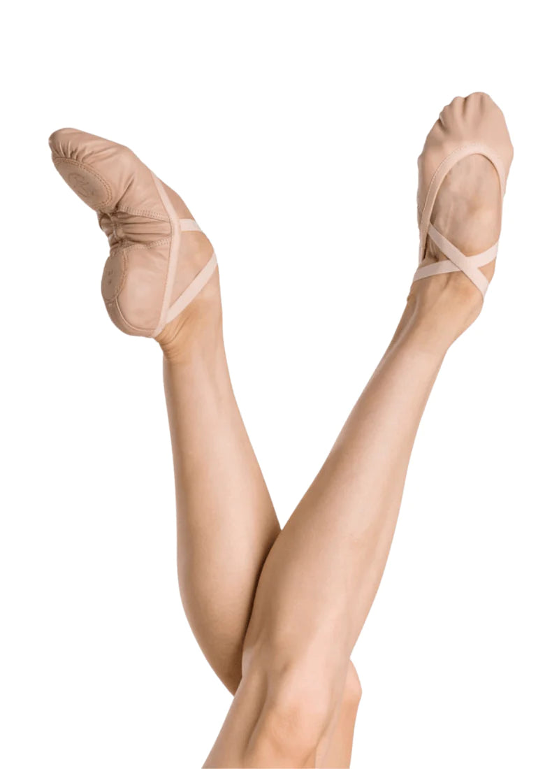 Wear Moi Leather Ballet Shoes - Pluton