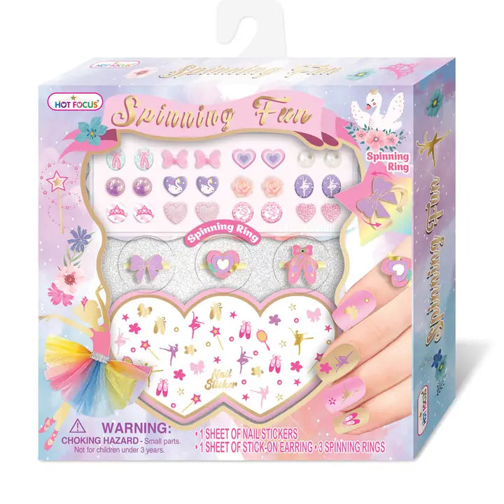 Ballerina Beauties Spinning Ring Fun