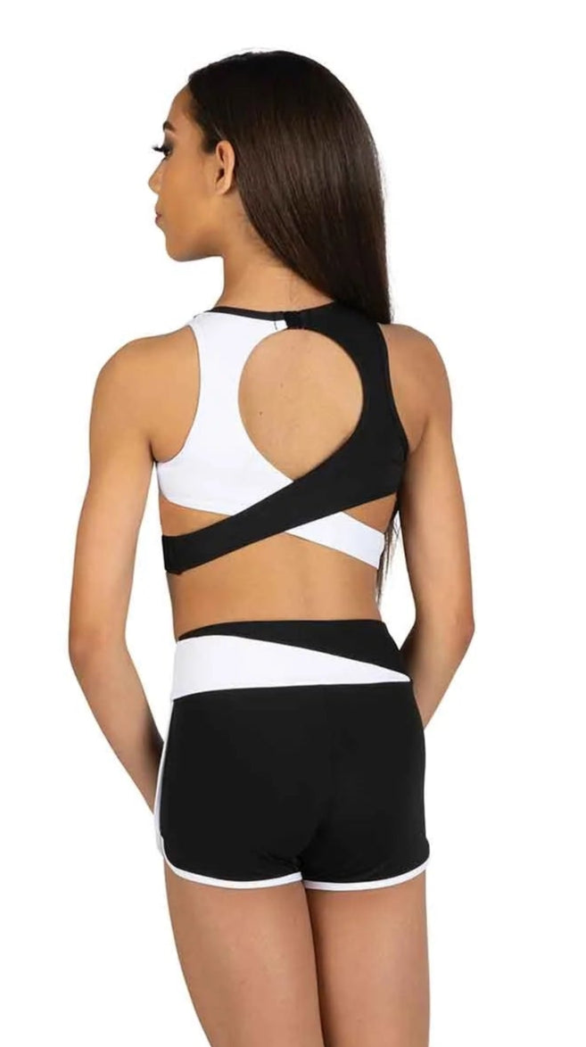 Lulu & Lily Two-Tone Short Set