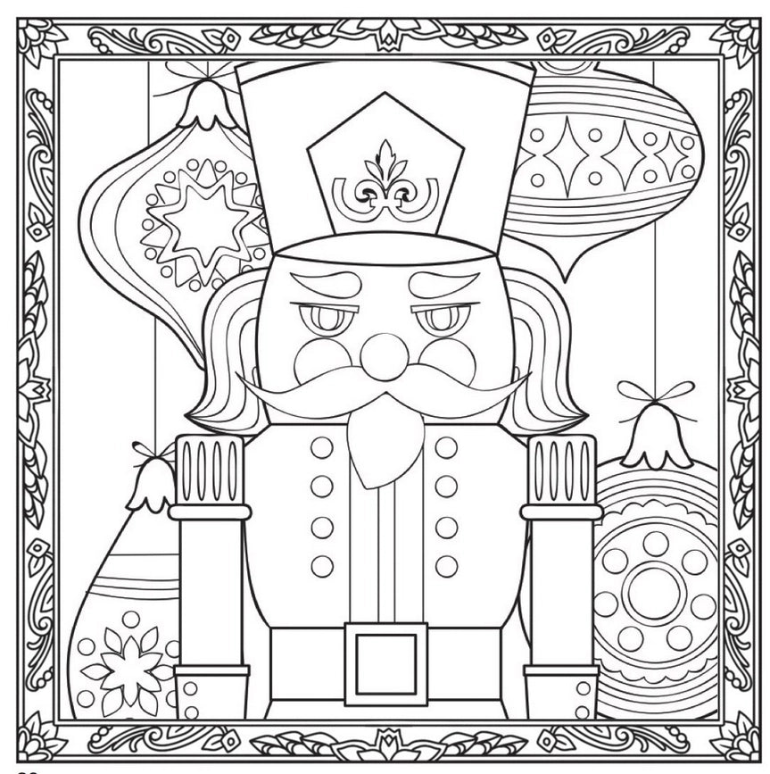 Nutcracker Coloring Book
