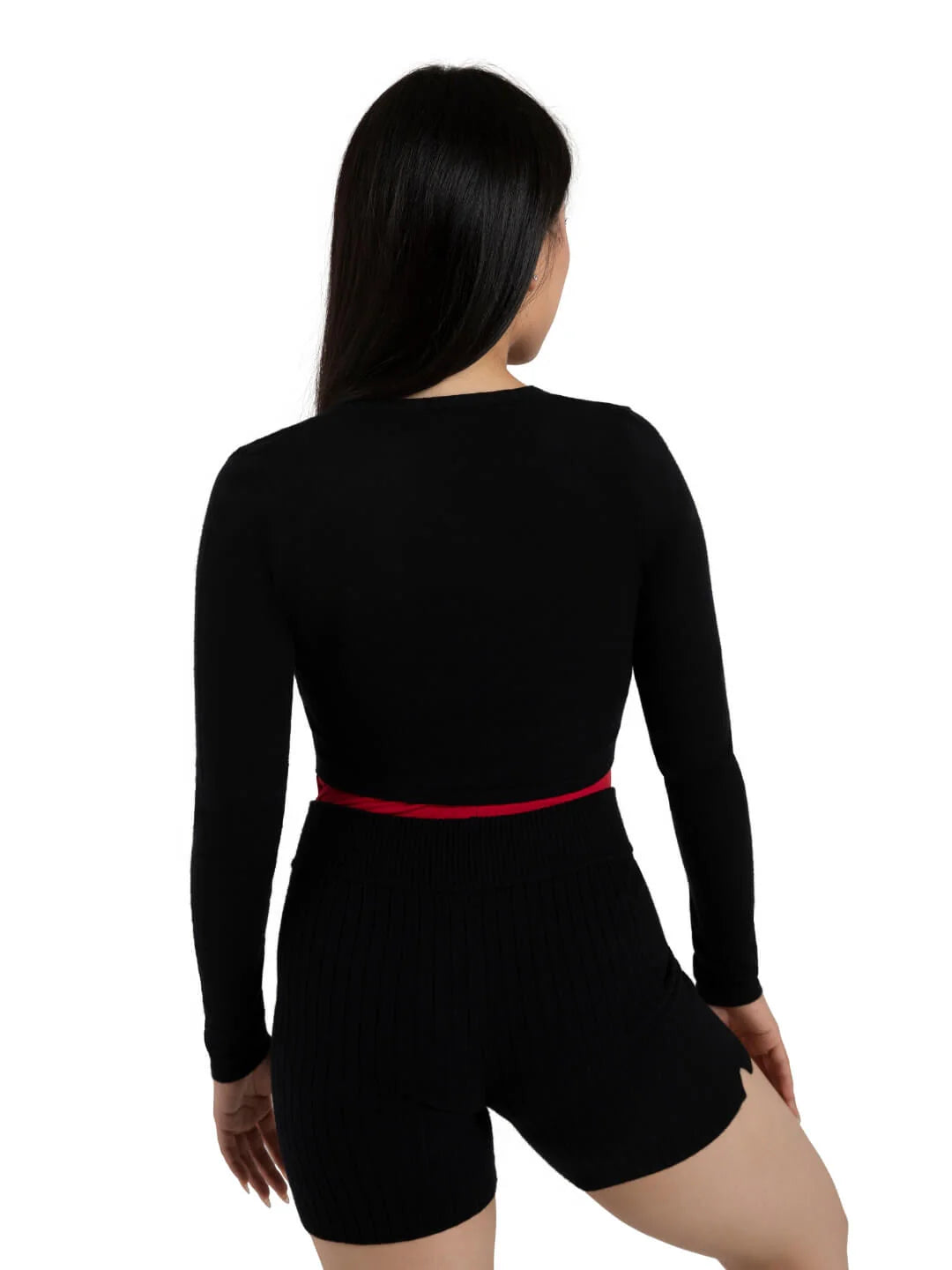 Cropped Pinch Sweater #11001