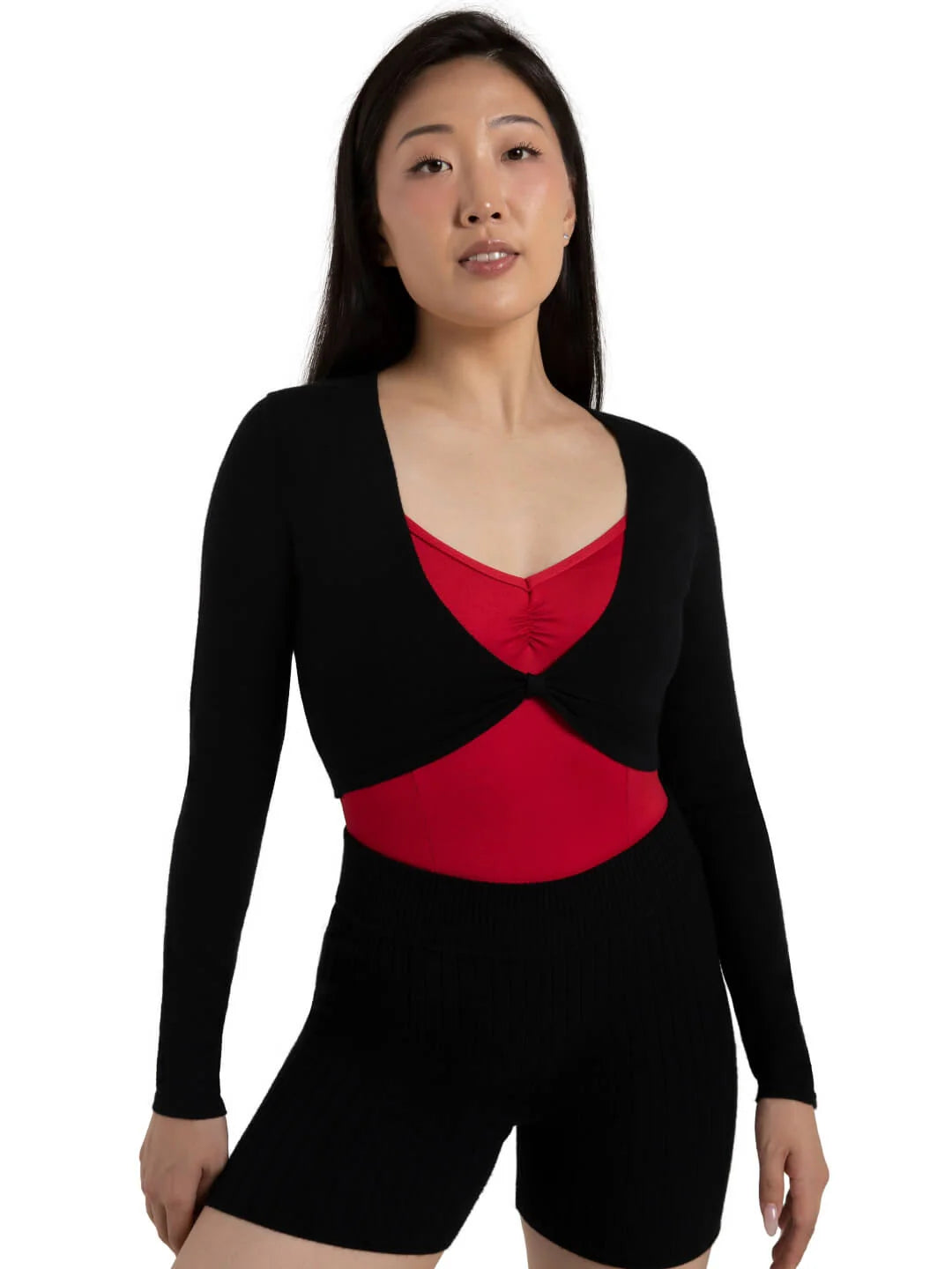 Cropped Pinch Sweater #11001