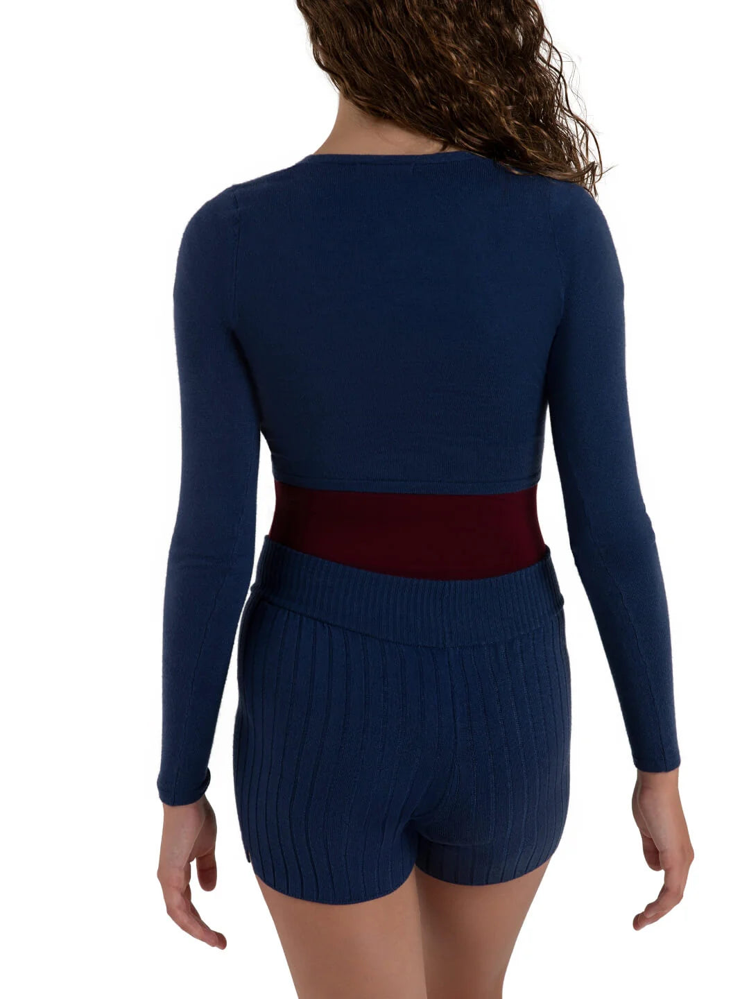Cropped Pinch Sweater #11001