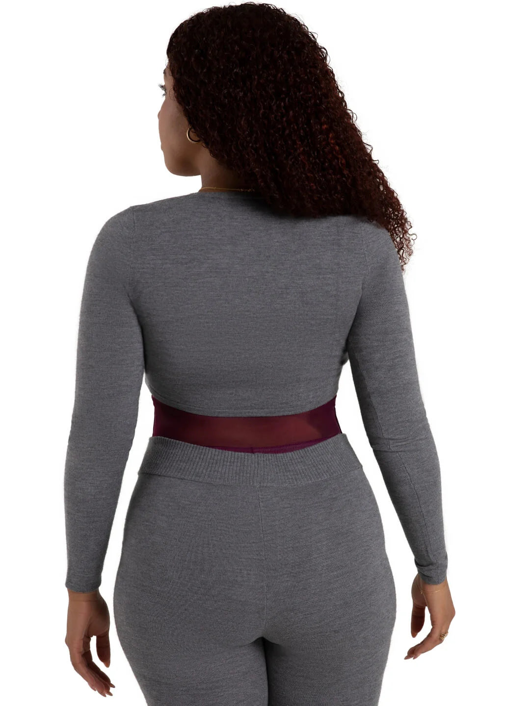 Cropped Pinch Sweater #11001