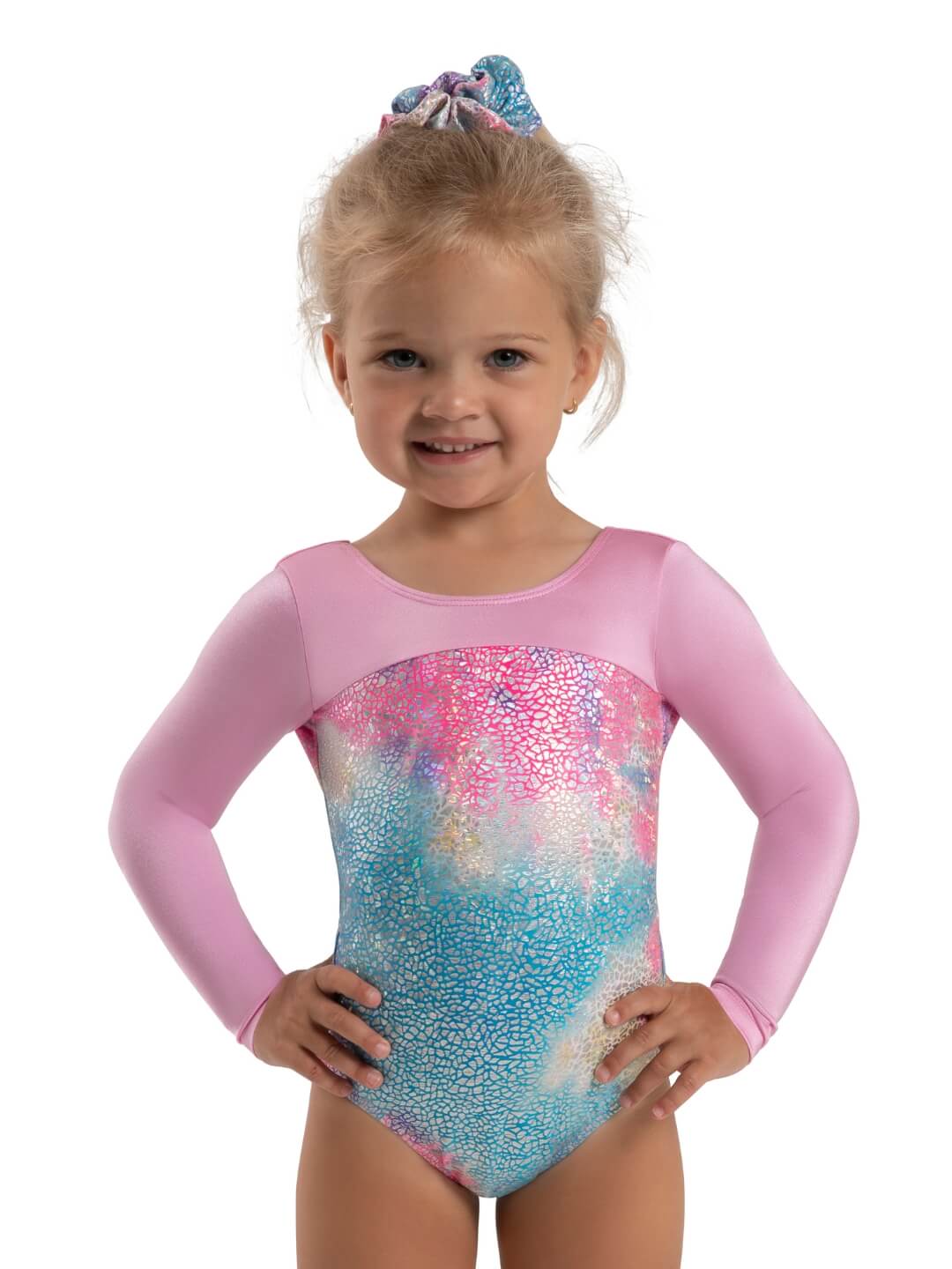 Unicorn Lightwave Long Sleeve Leotard #12305