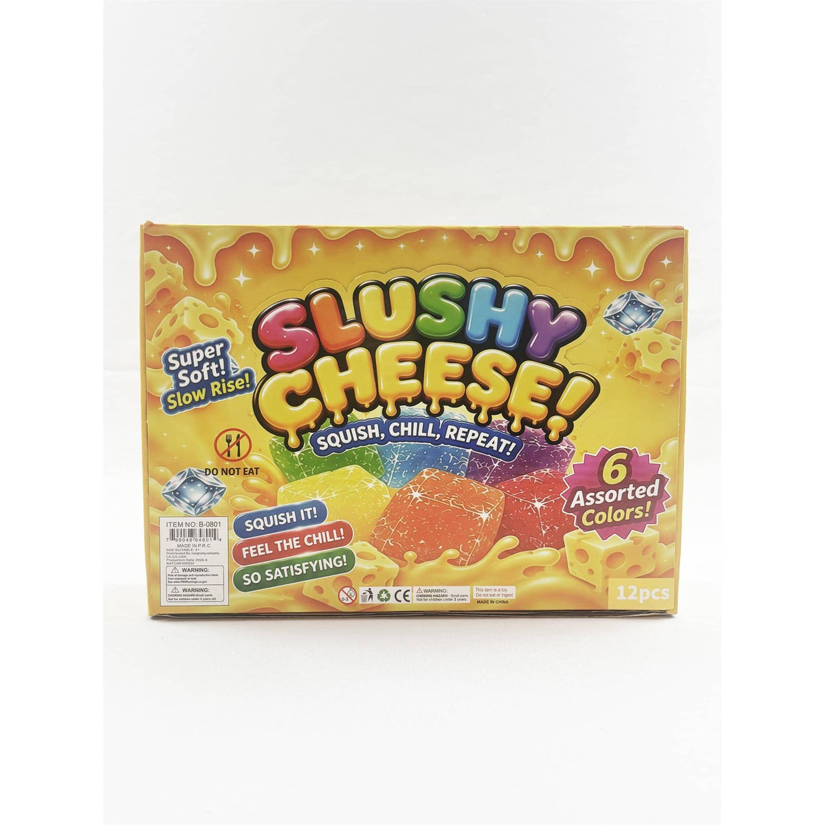 Slushy Cheese Slow Rising Squishy