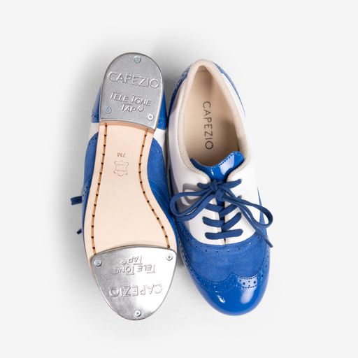 Limited Edition Blue/White Roxy Tap Shoe