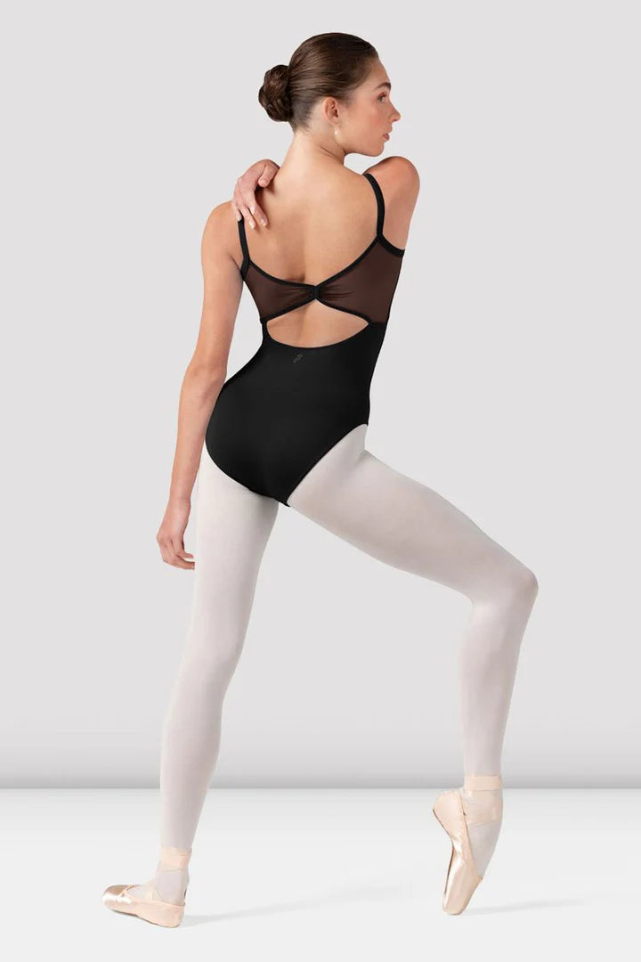 Lorelei Plain Mesh Camisole Leotard #70002B