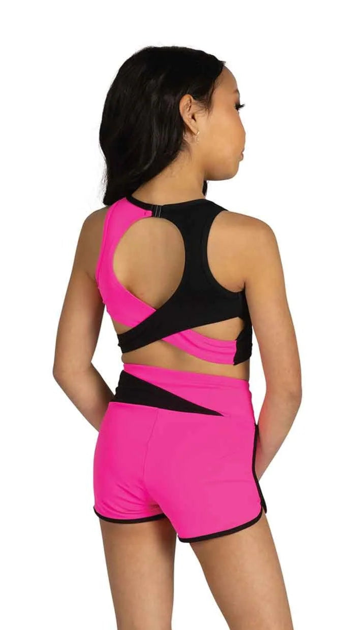 Lulu & Lily Two-Tone Short Set