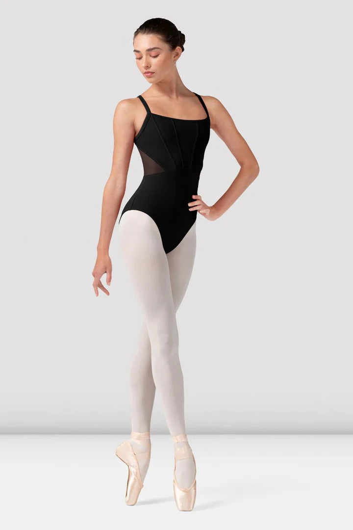 Mia Plain Mesh Back Leotard #70001B