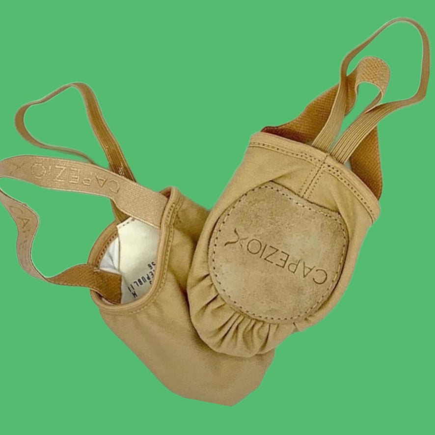 Capezio Hanami Half Sole Turning Shoes 4 Way Stretch #H064