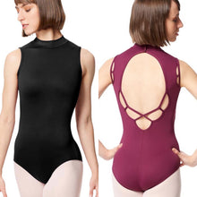 Load image into Gallery viewer, Fancy Mock Neck Leotard: Adult X-Small
