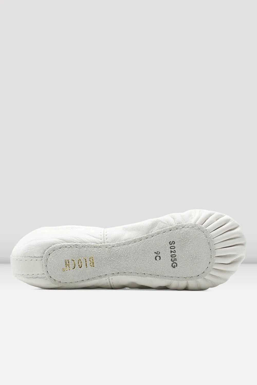 Sale Bloch Leather Full Sole Ballet Shoes
#205- White