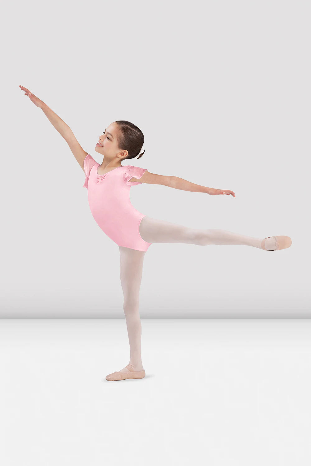Bloch Flutter Sleeve Leotard CL #3732 and Sequin Skirt #CR5161 Separates
