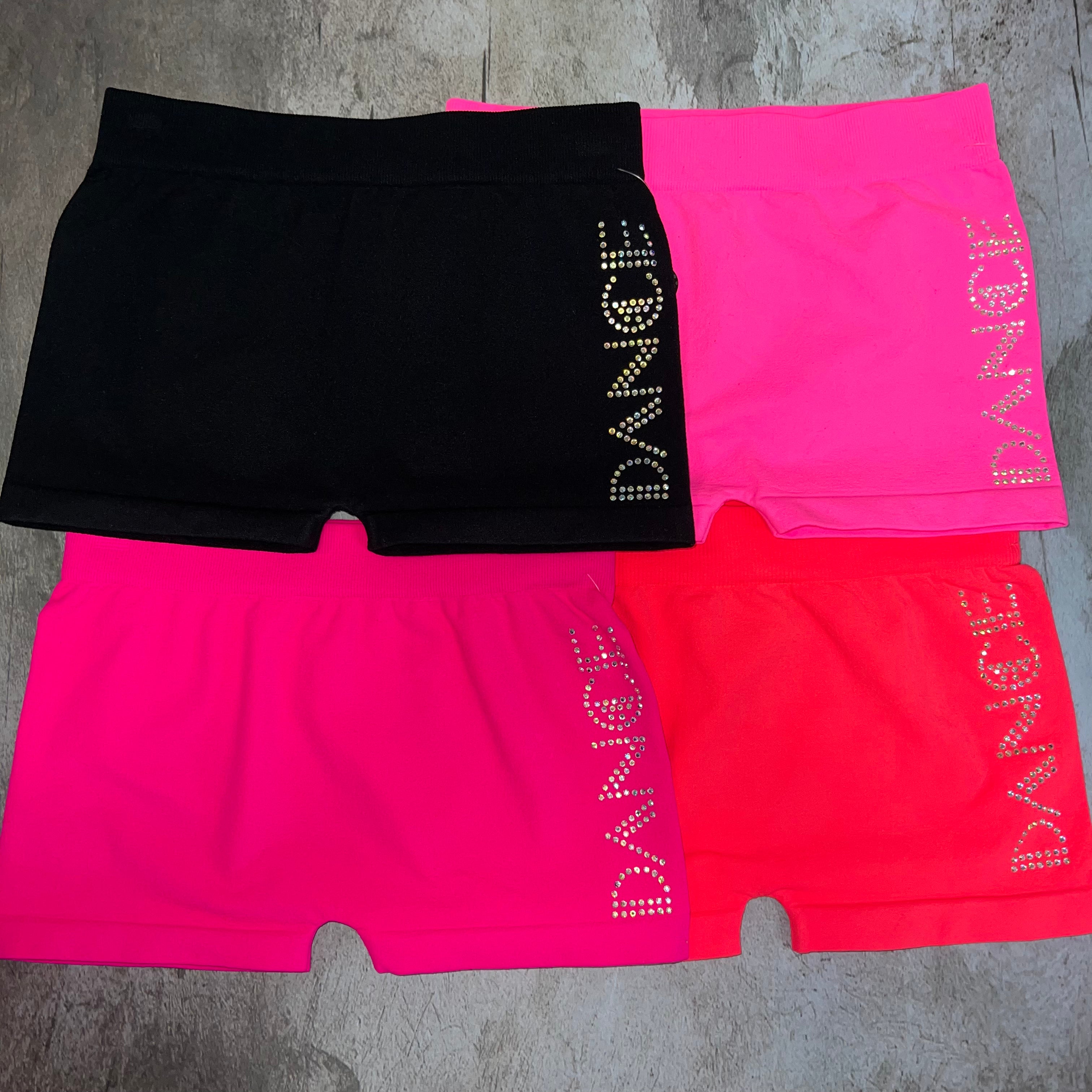 One Size Rhinestone Dance Shorts – Tightspot Dancewear Center One Size Rhinestone Dance Shorts – Tightspot Dancewear Center