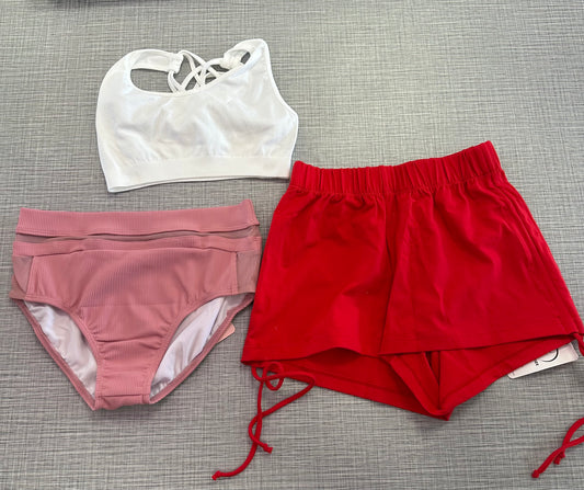 CY 3 pc. White/Red/Rose Set