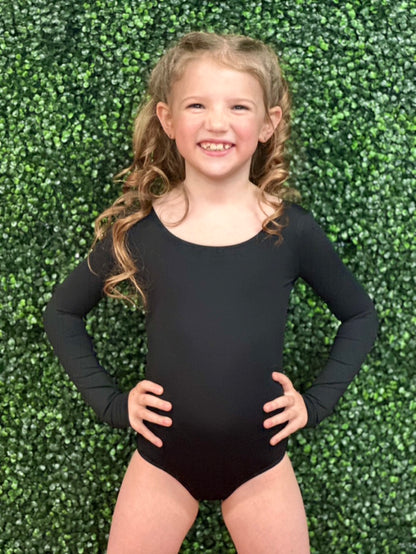 Basic Long Sleeve Leotard #5609