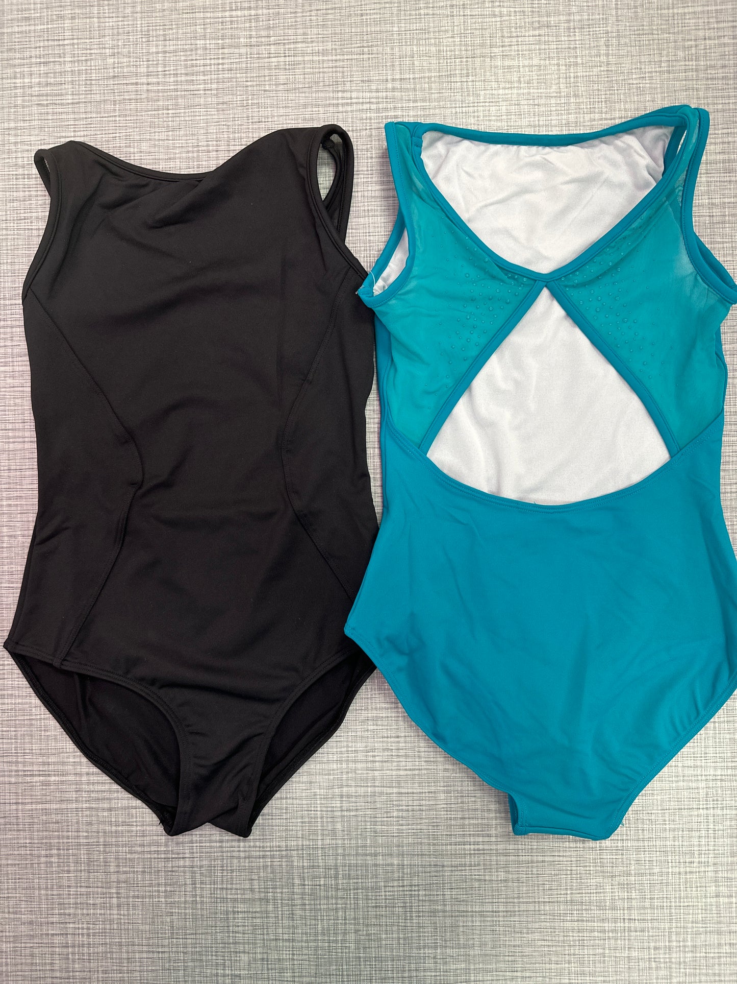 Celestia Boat Neck Printed Leotard #50009