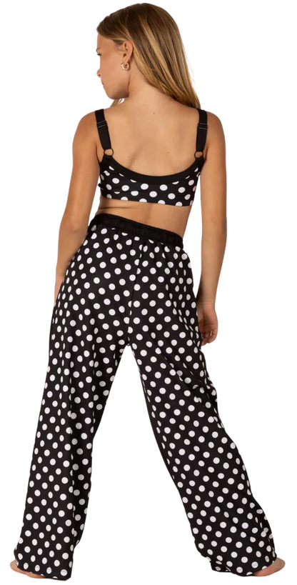 PRE ORDER: Blk & Wht Polka Dot Separates