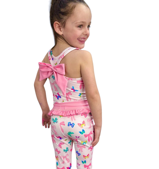 Bow & Butterfly Pant Set