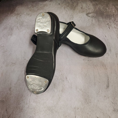 Capezio Mary Jane Buckle Tap Shoes - Black #3800