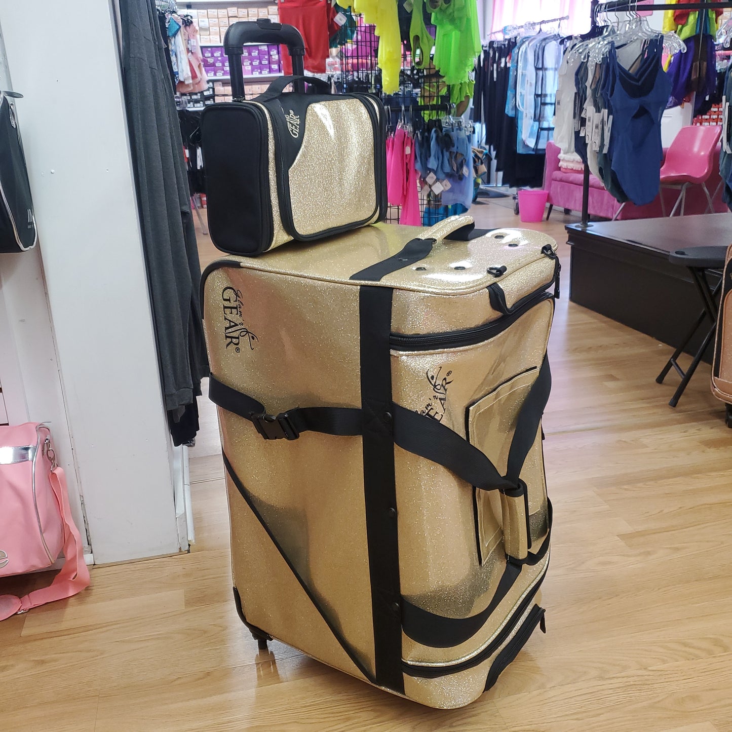 Gold Sparkle Glam r Gear Bag