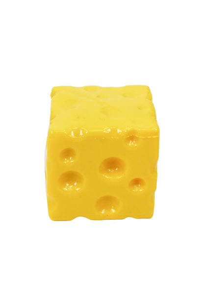 Cheese Zero Rebound TPR Crunchy Bead Slime Filled Squishy