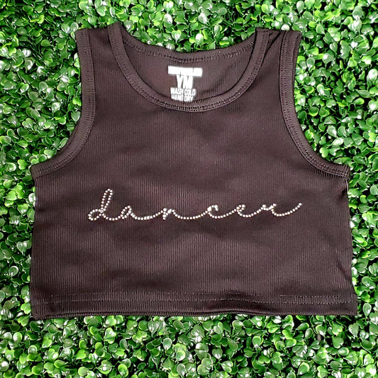 Rhinestone Dancer Tank