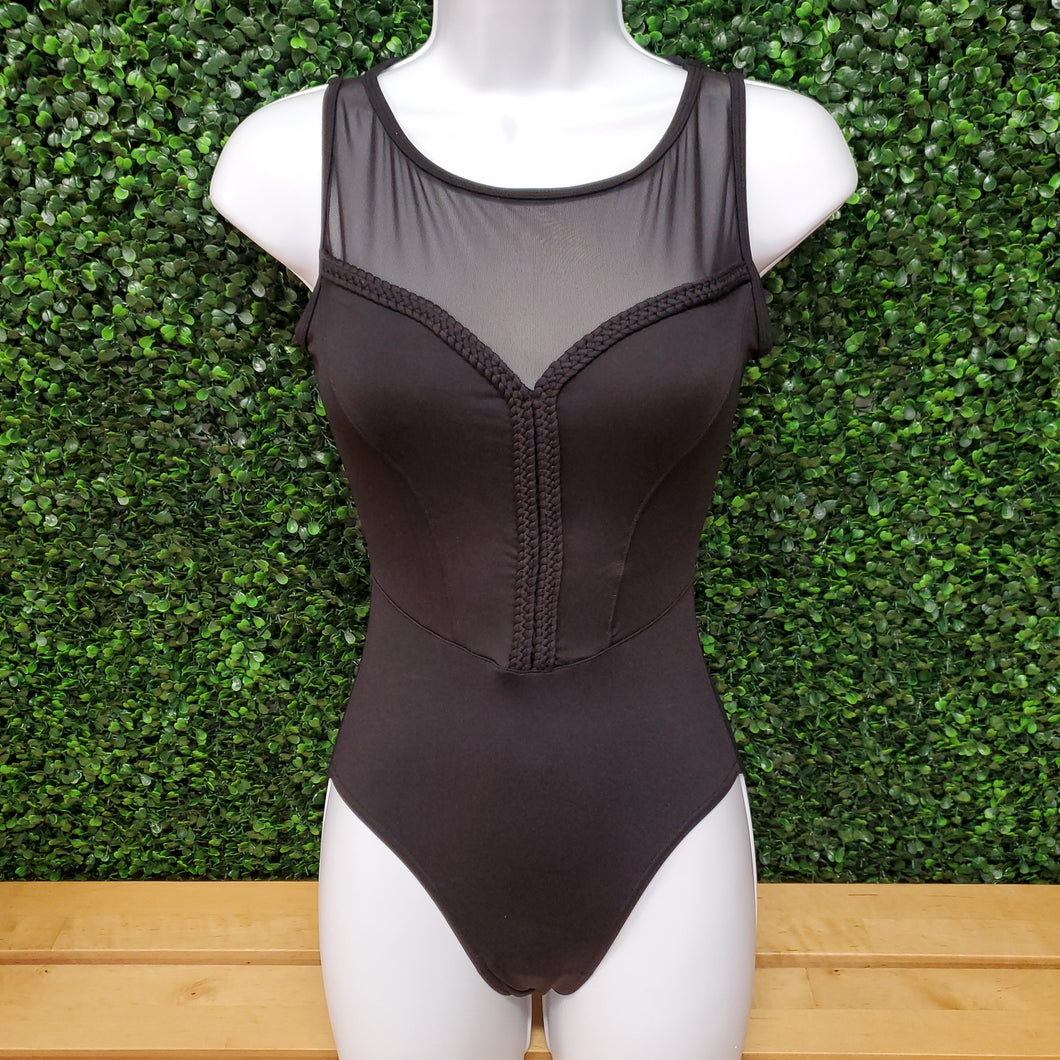 Boat Neck Braided Leotard #M3115