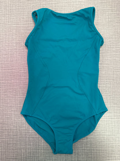 Celestia Boat Neck Printed Leotard #50009