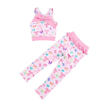 Bow & Butterfly Pant Set
