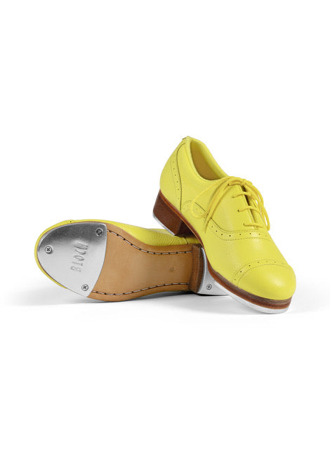 Women's Jason Samuel Smith Yellow Leather Tap Shoes