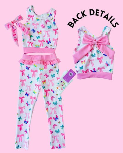 Bow & Butterfly Pant Set