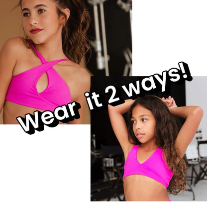 Five: Twisted Bra Top Wear it 2 Ways!