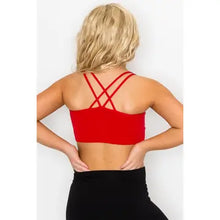 Load image into Gallery viewer, 4 Strappy Back Crop Top
