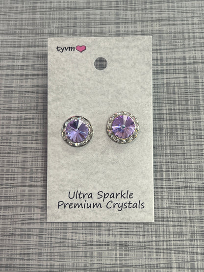 Hypoallergenic 15MM Ultra Sparkle Earrings